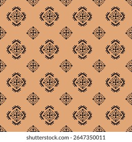 The abstract geometric ethnic pattern of traditional style.American fabric, Africa fabric.Design for carpet,curtains,texture,background,backdrop,wallpaper,clothing and wrapping.