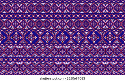 The abstract geometric ethnic pattern of traditional style.American fabric, Africa fabric.
Design for carpet,curtains,texture,background,backdrop,wallpaper,clothing and wrapping.