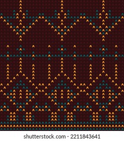 Resumen del patrón étnico geométrico. Vector tribal. Estilo tradicional tailandés. Diseño para fondo, papel pintado, tela, textil.