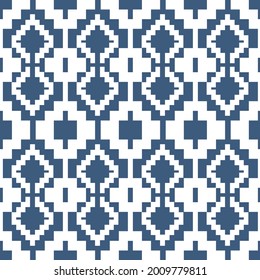 Abstract geometric ethnic patterns. Design for fabric, textile, wallpaper and background. Vector illustration.