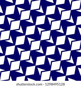 abstract geometric ethnic seamless pattern with triangle zigzag background vector illustration
