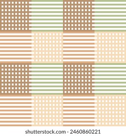 Abstract geometric fabric seamless pattern 