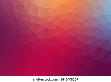 Abstract geometric faceted background. Vector background