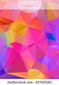 abstract geometric fancy colorful background polygonal vector pattern color coloration texture toddler youth abstract scene technology multicolored fun fashionable contract luxurious science concept o