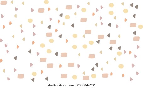 abstract geometric figures vector pattern backgroun