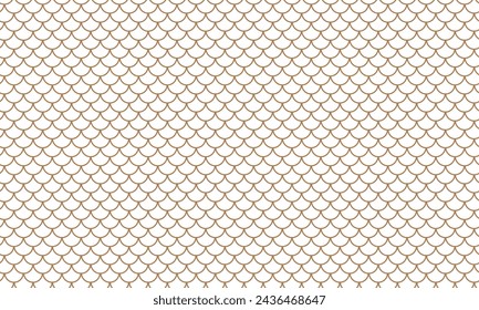 abstract geometric fish scale pattern vector illustration.