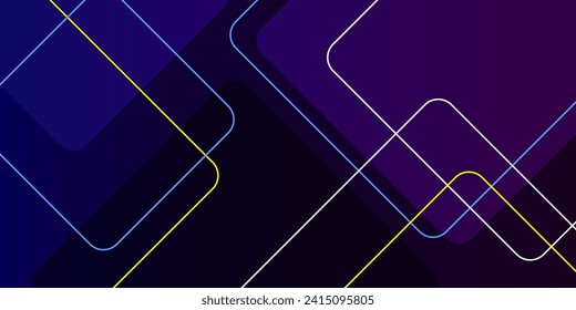 Abstract geometric flat template background