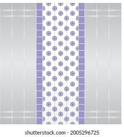 Abstract geometric and floral motifs with simple shapes and beautiful color palettes. simple geometric pattern elements