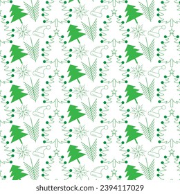 Abstract geometric and floral pattern background, luxury natural pattern, stylish texture vector illustration