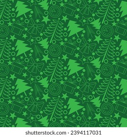 Abstract geometric and floral pattern background, luxury natural pattern, stylish texture vector illustration