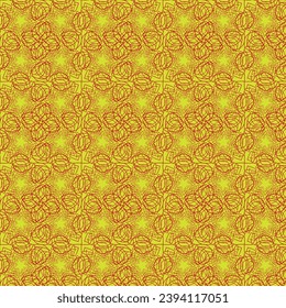 Abstract geometric and floral pattern background, luxury natural pattern, stylish texture vector illustration