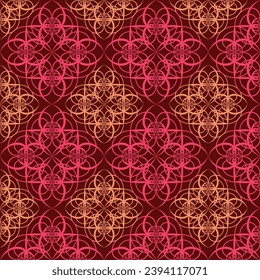 Abstrakter geometrischer und floraler Hintergrund, luxuriöses natürliches Muster, stylische Vektorgrafik