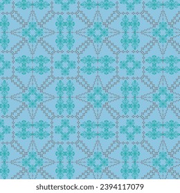 Abstract geometric and floral pattern background, luxury natural pattern, stylish texture vector illustration