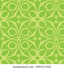 Abstract geometric and floral pattern background, luxury natural pattern, stylish texture vector illustration