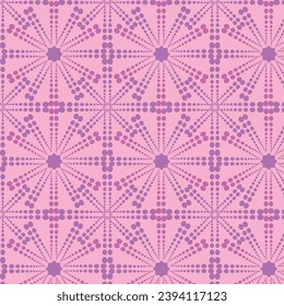 Abstract geometric and floral pattern background, luxury natural pattern, stylish texture vector illustration
