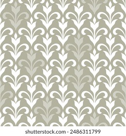 Abstractas patrón geométrico floral sin costuras. Textura moderna y elegante que se repite. Fondo de Vector.