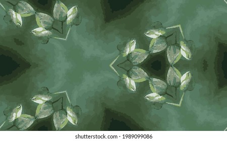 Resumen de diseño de flores geométricas. Patrón repetitivo y sin fisuras para textiles, papel de pared, papel de envoltura, impresiones, diseño de superficie, entrada, parqué, fondo web u otro acento, etc.