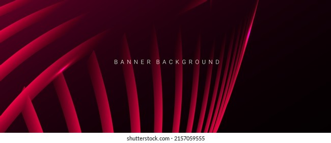Abstract geometric flowing wavy shiny line color design graphic background