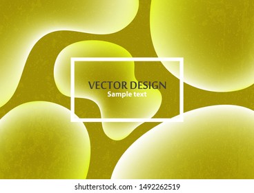 Abstract geometric fluid background. Colorful fluid color with shape elements. Dynamic style. Modern and creative design for banner, flyer, cover, poster, business card. Vector illustration.
