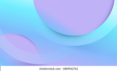 Abstract geometric fluid shape color background. modern with colorful shape. Vector illustration