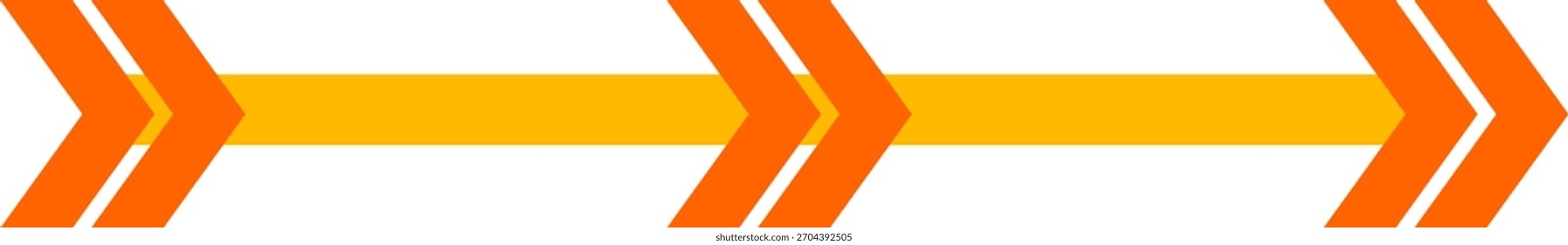 Pie de página geométrico Abstractas o barra de progreso, elemento de diseño plano, línea gráfica amarilla naranja.