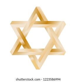 Abstract geometric form.
