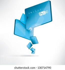 Abstract geometric form