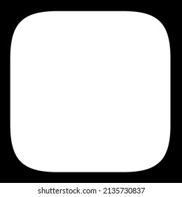 Abstract geometric form, shape. Distorted, deformed patch element