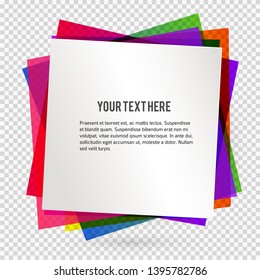 Abstract geometric frame border background. Design elements for cover page magazine, business flyer or poster. Gorgeous graphic pattern frame borders. Vector illustration eps 10