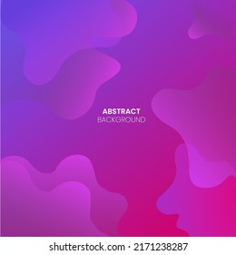 Abstract Geometric Fuid Shapes Background.