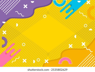 Abstractas diseño de fondo futurista geométrico