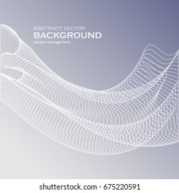 Resumen de fondo futurista geométrico con espacio para añadir texto. Ilustración del vector