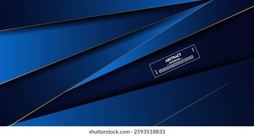 Abstract geometric futuristic blue background with colorful dark triangle background design. Overlapping triangle pattern. Vector Eps10