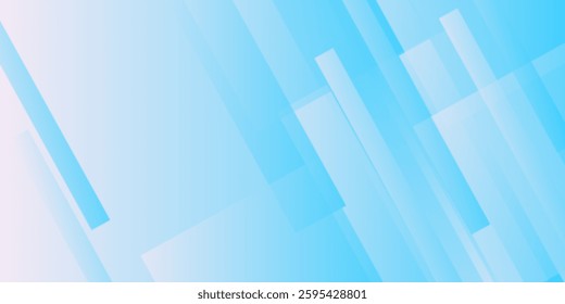 Abstract geometric futuristic blue background with colorful bright square background design. Overlapping triangle pattern. Vector Eps10