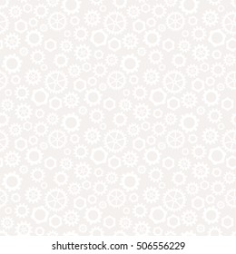 Abstract geometric gear light gray graphic design cog wheel pattern
