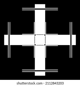 Abstract geometric, geometrical design element, shape