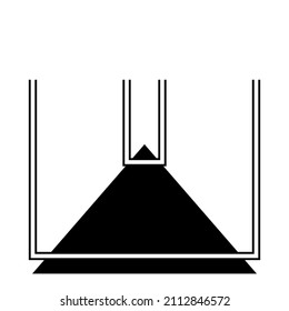 Abstract geometric, geometrical design element, shape