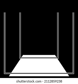 Abstract geometric, geometrical design element, shape