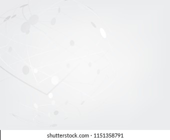 Abstract Geometric Globe Technology Vector