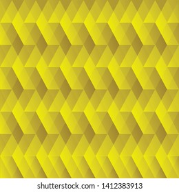 Abstract geometric gold color background, vector illustration