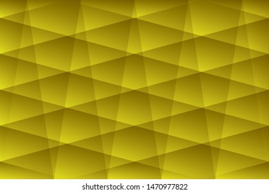 Abstract geometric gold color background, vector illustration