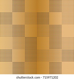 Abstract Geometric Gold Metallic Background For Scrapbook, Flyers, Posters, Web, Greeting Cards.
