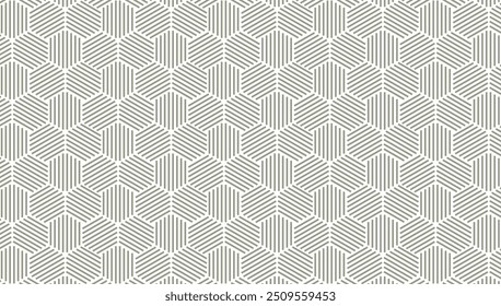 Abstract Geometric Golden Beehive Pattern Background