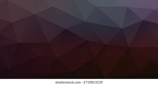 Abstrakter geometrischer Farbverlauf-Hintergrund mit dunklem Burgund und violetten Tönen für stylisches Design
