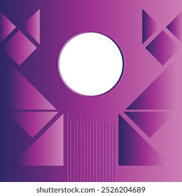 Abstract Geometric Gradient Background Design.