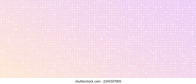 Abstract geometric gradient background with dots. Violet dot background with empty space. Vector illustration