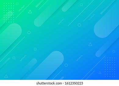 Abstract geometric gradient background. Minimal geometry Shape that looks modern and simple.