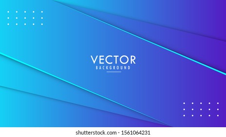 abstract geometric gradient background Premium Vector with blank space Text template, EPS10