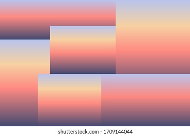 Abstract geometric gradient background vector template with colors