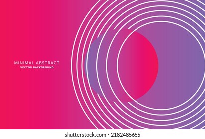 Abstract geometric gradient background, vector graphic design with circular elements, spiral and twirl backdrop, overlapping circles, futuristic concept for web business idea, digital marketing banner